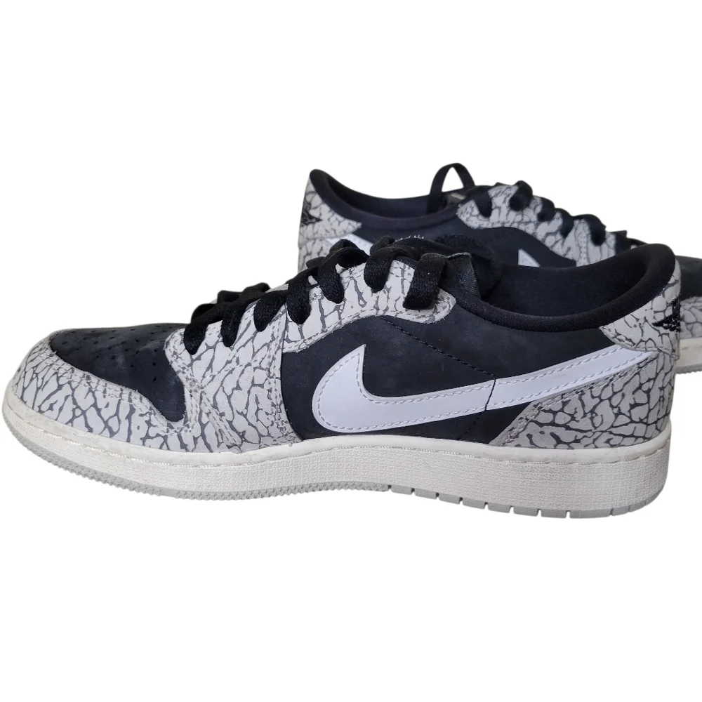 Nike Jordan 1 Retro Low OG GS Black Cement Air Jordan